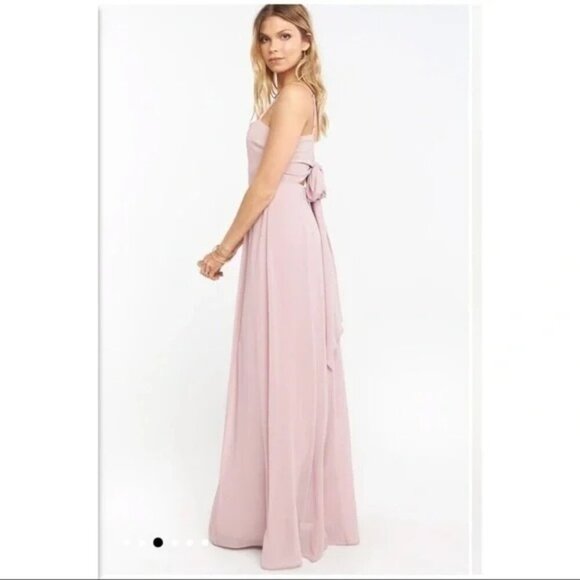 Show Me Your Mumu Lauren Tie Maxi Dress Women Size M Medium - Picture 2 of 10